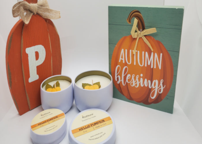 Hello Pumpkin Candle