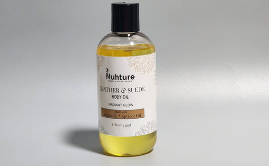 Leather & Suede Body Oil 8 oz